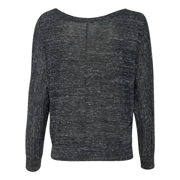 Women's long sleeve flowy off the shoulder shirt. Blank product.... from ASI 84358 S&S Activewear