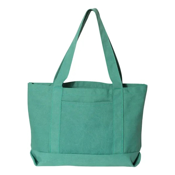 Pigment Dyed Premium 12 Ounce Canvas Gusseted Tote... from ASI 84358 S&S Activewear