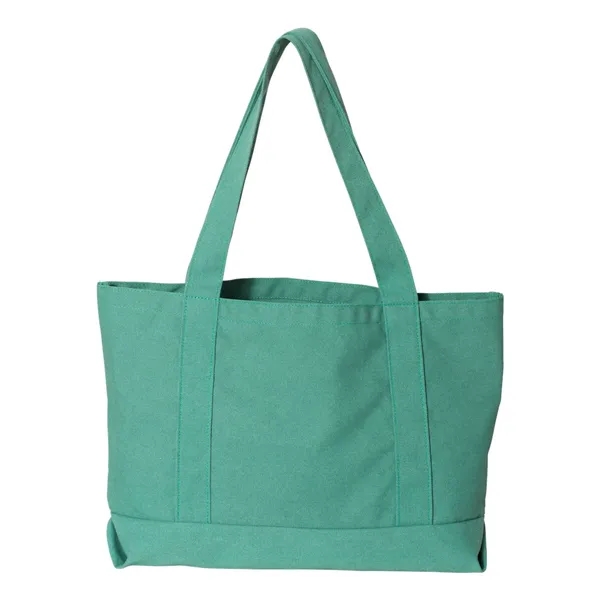 Pigment Dyed Premium 12 Ounce Canvas Gusseted Tote... from ASI 84358 S&S Activewear