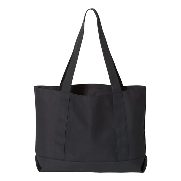 Pigment Dyed Premium 12 Ounce Canvas Gusseted Tote... from ASI 84358 S&S Activewear