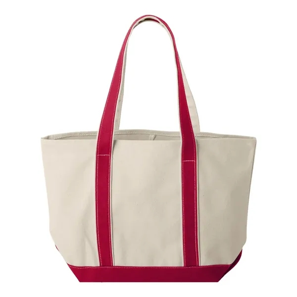 Heavy-duty cotton canvas bag with internal storage pocket... from ASI 84358 S&S Activewear