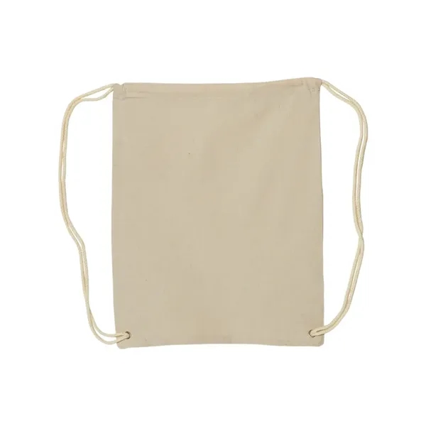 Cotton canvas drawstring backpack... from ASI 84358 S&S Activewear