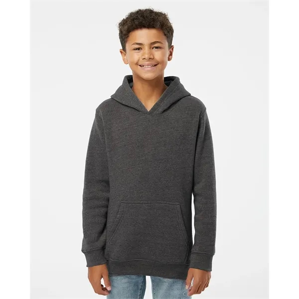 J. America Youth Triblend Fleece Hooded Sweatshirt... from ASI 84358 S&S Activewear
