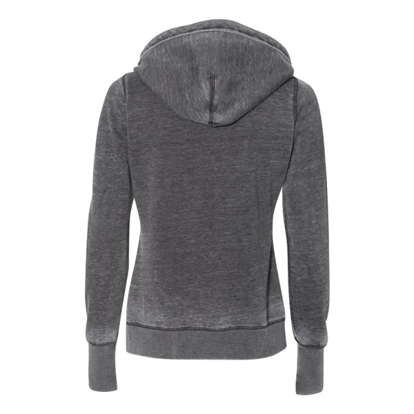 Pullover hooded sweatshirt with cut open neck detail and extra-long cuff... from ASI 84358 S&S Activewear