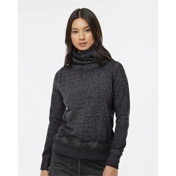 Vintage Zen Fleece Women's Cowl Neck Sweatshirt... from ASI 84358 S&S Activewear