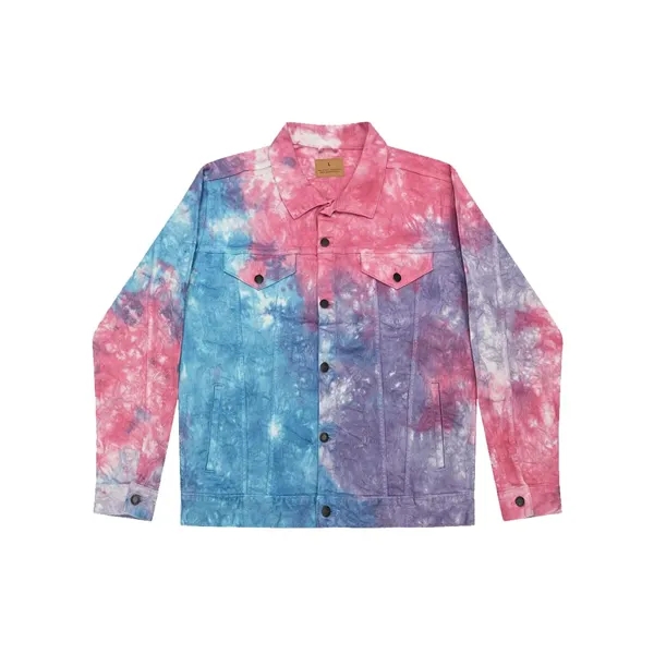 Colortone Tie-Dyed Denim Jacket... from ASI 84358 S&S Activewear