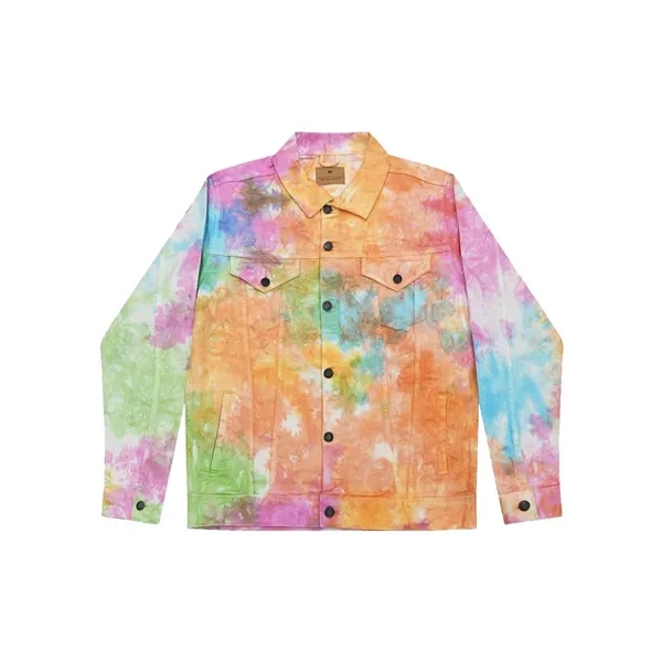 Colortone Tie-Dyed Denim Jacket... from ASI 84358 S&S Activewear