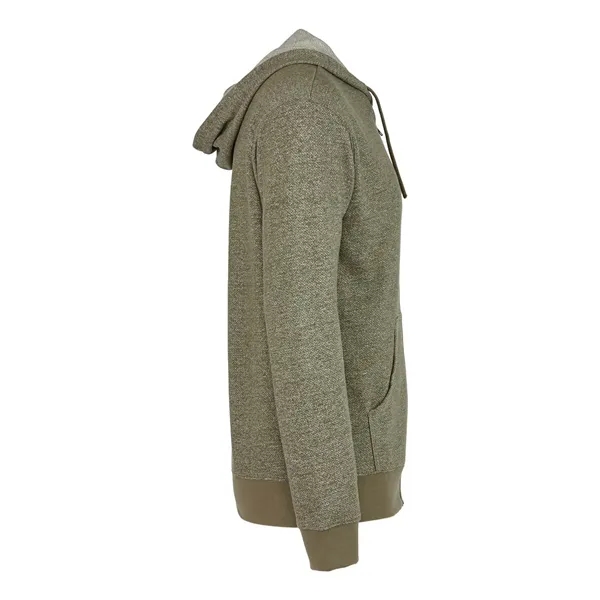 Denim fleece hooded zip available in six colors with a YKK... from ASI 84358 S&S Activewear