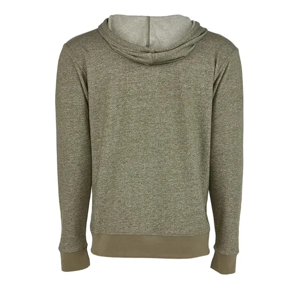 Denim fleece hooded zip available in six colors with a YKK... from ASI 84358 S&S Activewear