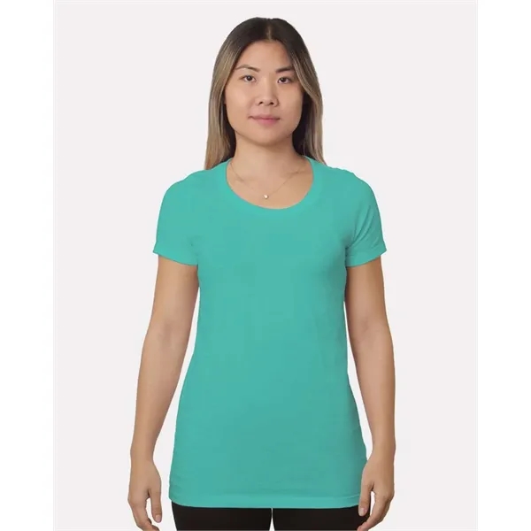 Bayside Women's Fine Jersey T-Shirt... from ASI 84358 S&S Activewear
