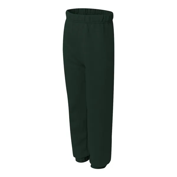 Youth, 8.0 oz. 50% cotton/50% polyester sweatpants. Blank product.... from ASI 84358 S&S Activewear