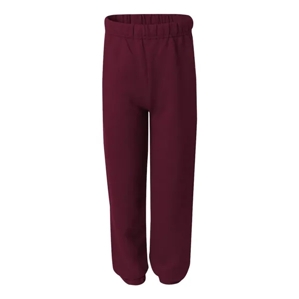 Youth, 8.0 oz. 50% cotton/50% polyester sweatpants. Blank product.... from ASI 84358 S&S Activewear