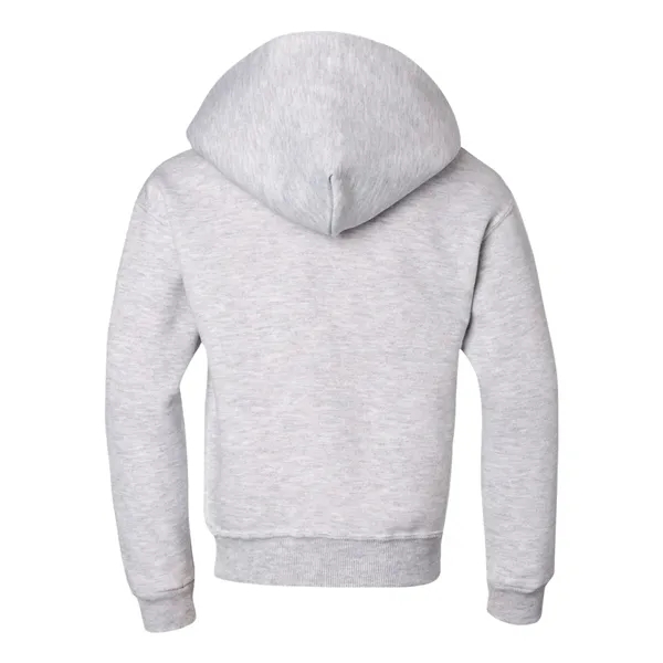 Youth 8.0 oz. 50% cotton/50% polyester hooded sweatshirt. Blank product.... from ASI 84358 S&S Activewear