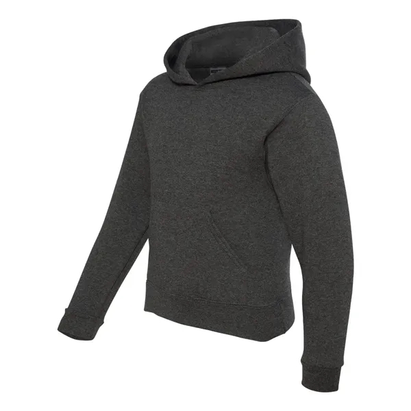 Youth 8.0 oz. 50% cotton/50% polyester hooded sweatshirt. Blank product.... from ASI 84358 S&S Activewear
