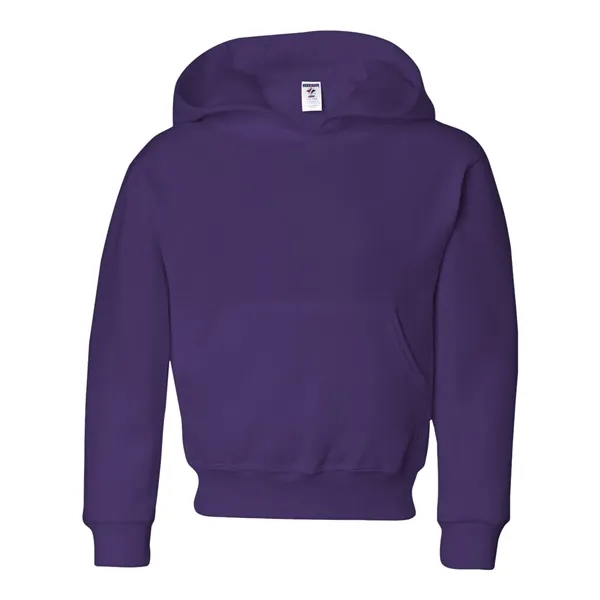 Youth 8.0 oz. 50% cotton/50% polyester hooded sweatshirt. Blank product.... from ASI 84358 S&S Activewear