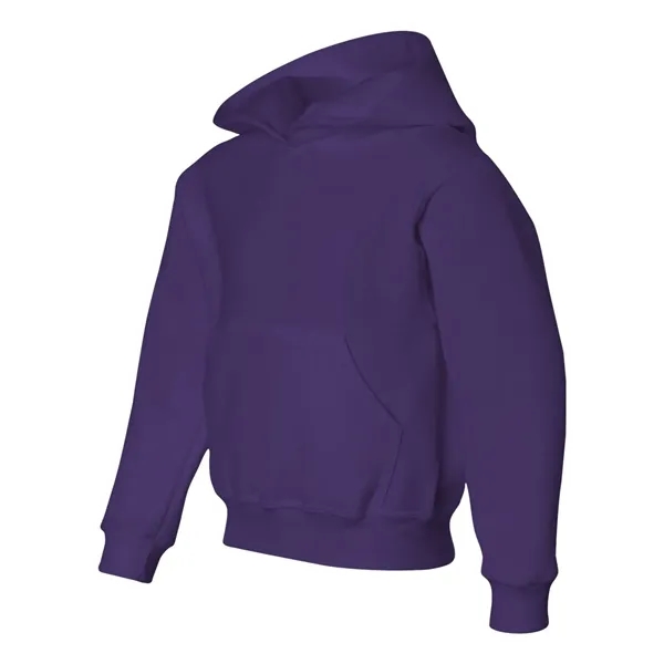 Youth 8.0 oz. 50% cotton/50% polyester hooded sweatshirt. Blank product.... from ASI 84358 S&S Activewear