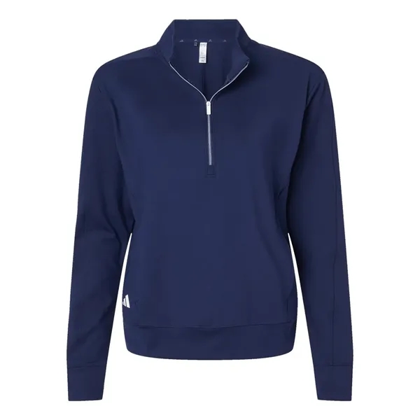 Adidas Women's Ultimate365 Textured Quarter-Zip Pullover... from ASI 84358 S&S Activewear