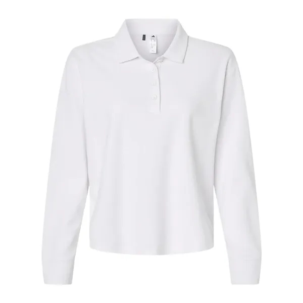 Adidas Women's Beyond Long Sleeve Loose Polo... from ASI 84358 S&S Activewear