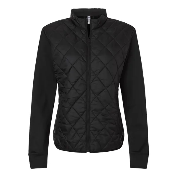 Adidas Women's Ultimate Quilted Full-Zip Jacket... from ASI 84358 S&S Activewear