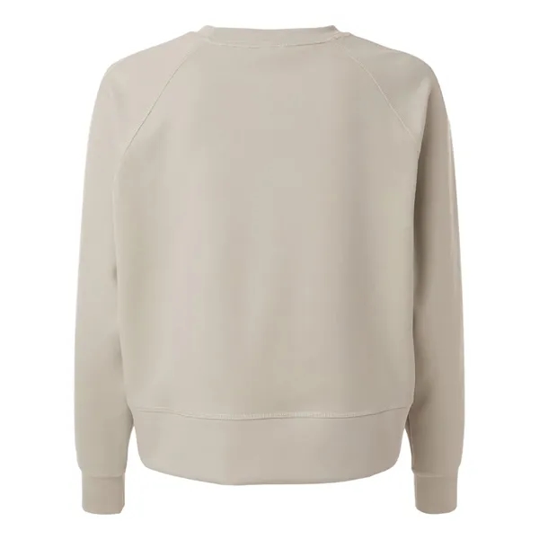 Adidas Women's Beyond Side-Snap Crewneck Sweatshirt... from ASI 84358 S&S Activewear