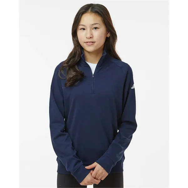 Adidas Youth Quarter-Zip Pullover... from ASI 84358 S&S Activewear