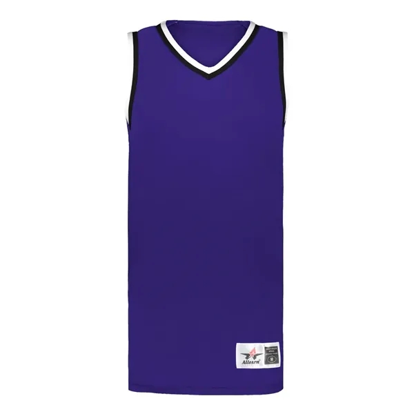Alleson Athletic Youth Retro Basketball Jersey... from ASI 84358 S&S Activewear