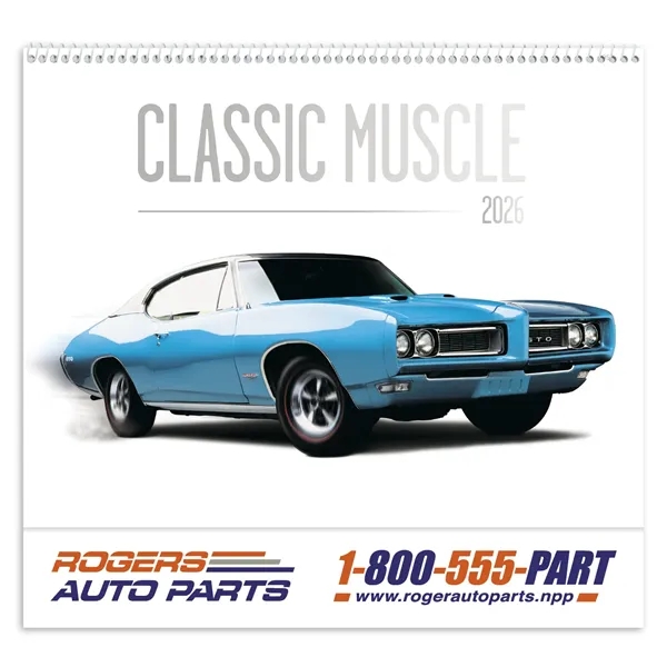 Classic Muscle Cars... from ASI 40480 Koozie Group / Norwood Triumph Calendar
