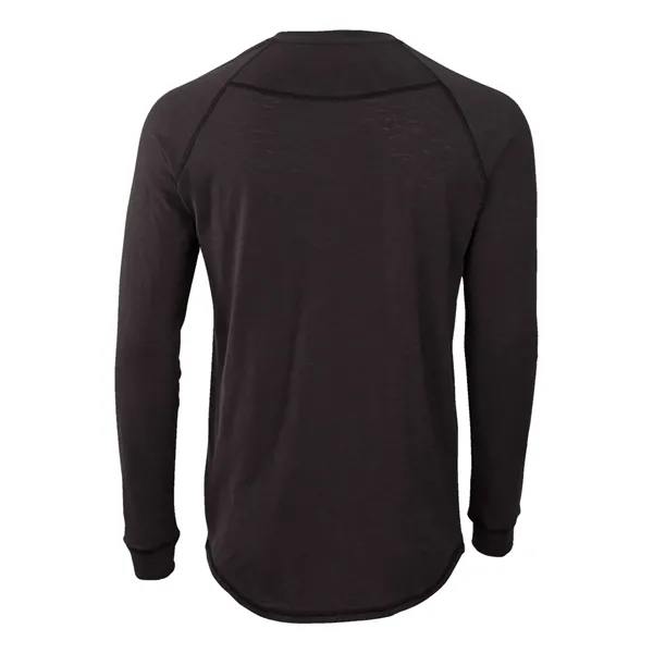 Boxercraft Henley Long Sleeve T-Shirt... from ASI 84358 S&S Activewear