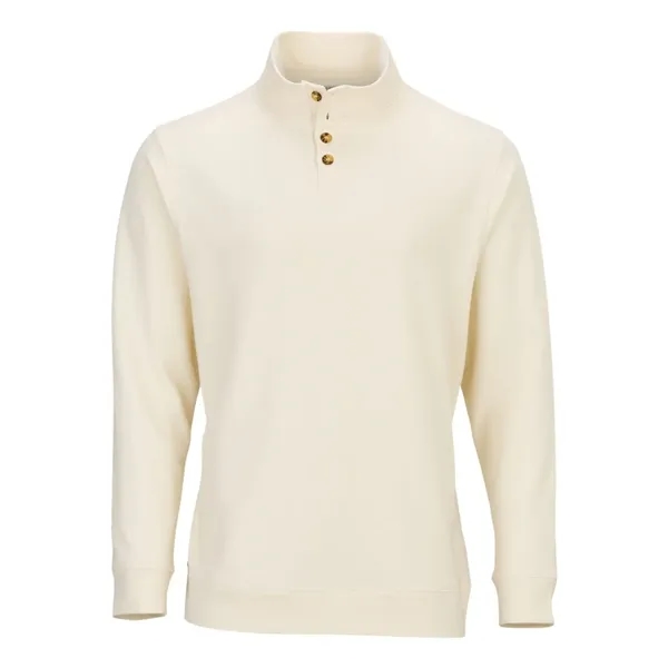 Boxercraft French Terry Button Pullover... from ASI 84358 S&S Activewear