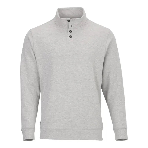 Boxercraft French Terry Button Pullover... from ASI 84358 S&S Activewear