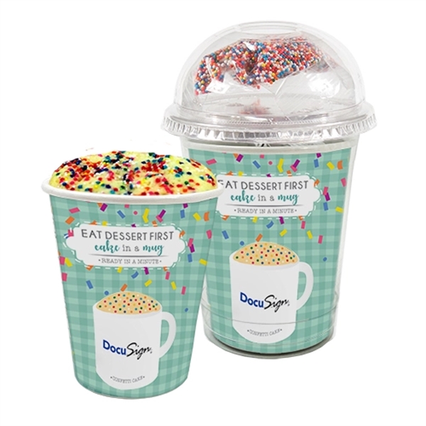 Mug Cake Snack Cup.  Item size: 3.75" diameter x 5"H.... from ASI 71685 Midnite Snax®