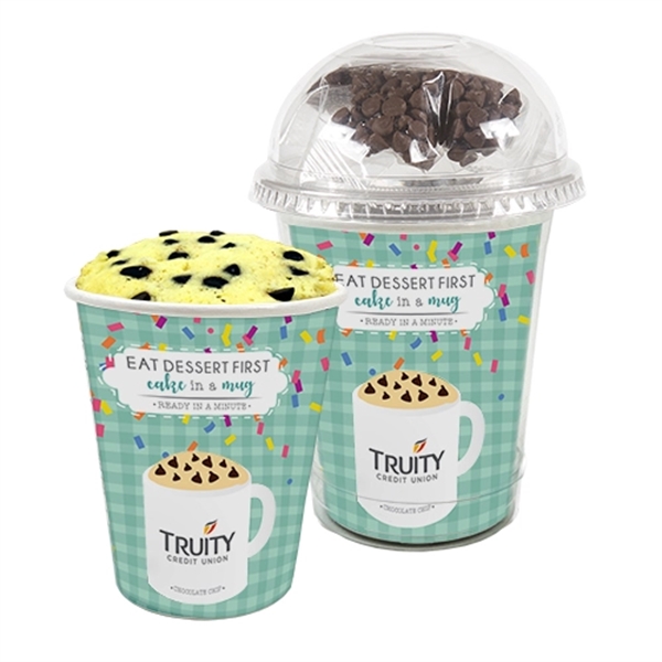 Mug Cake Snack Cup.  Item size: 3.75" diameter x 5"H.... from ASI 71685 Midnite Snax®