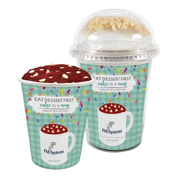 Mug Cake Snack Cup.  Item size: 3.75" diameter x 5"H.... from ASI 71685 Midnite Snax®