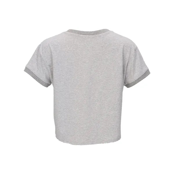 Boxercraft Women's Striped Tie Front T-Shirt... from ASI 84358 S&S Activewear