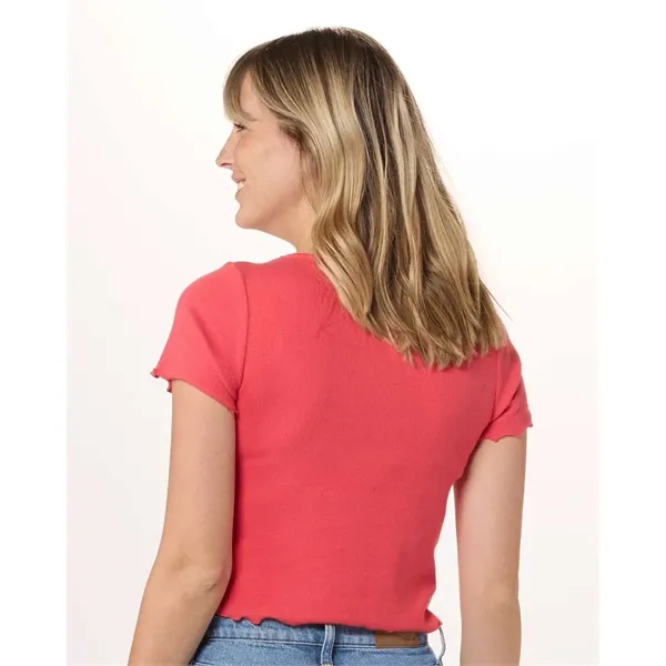 Boxercraft Women's Baby Rib T-Shirt... from ASI 84358 S&S Activewear