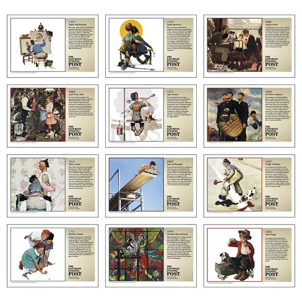 The Saturday Evening Post Pocket... from ASI 40480 Koozie Group / Norwood Triumph Calendar