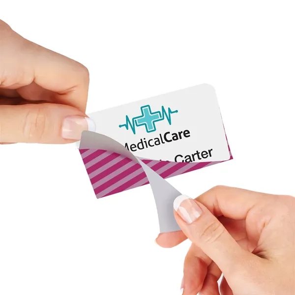 These single-piece, adhesive-back expiring visitor badges are so easy to use.... from ASI 79898 Promovision / PROMOVISION