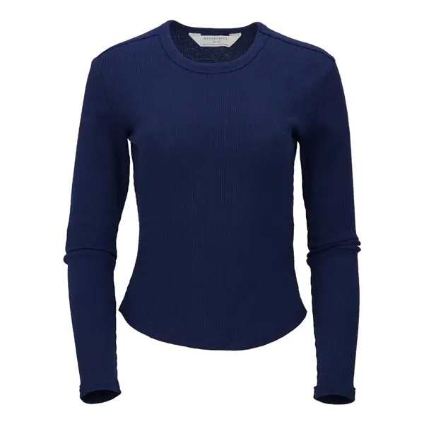 Boxercraft Women's Waffle Knit Baby Long Sleeve T-Shirt... from ASI 84358 S&S Activewear