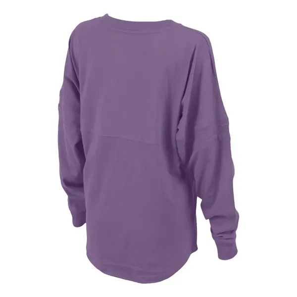 Boxercraft Women's Pom Pom Long Sleeve Jersey T-Shirt... from ASI 84358 S&S Activewear