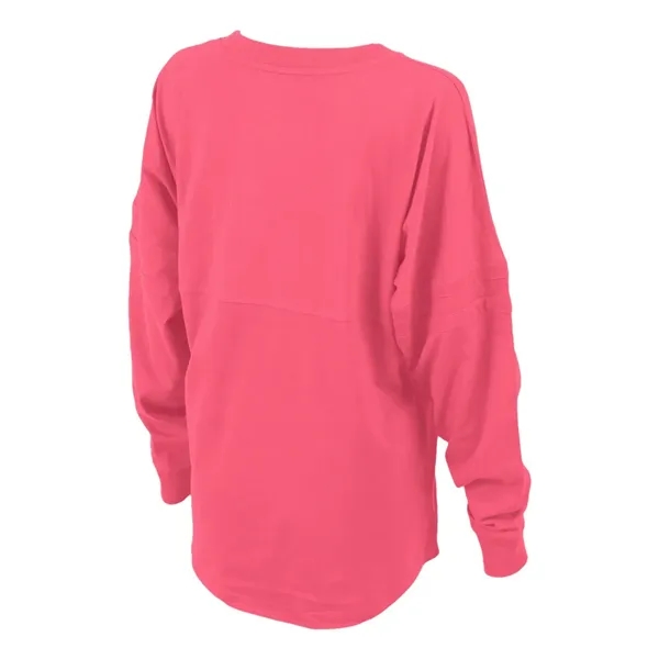 Boxercraft Women's Pom Pom Long Sleeve Jersey T-Shirt... from ASI 84358 S&S Activewear