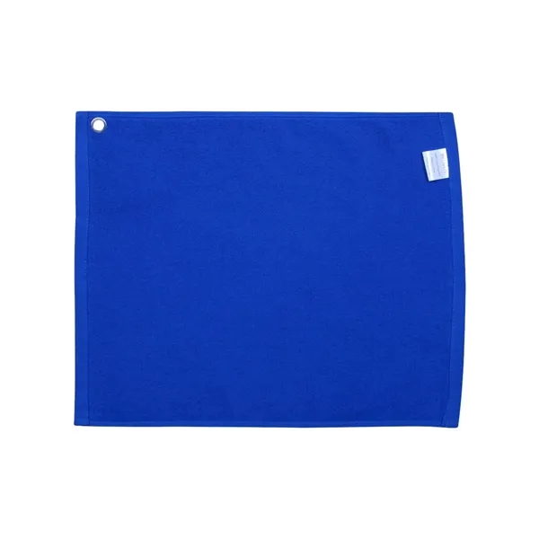 Velour hemmed towel with grommet and hook, blank.... from ASI 84358 S&S Activewear