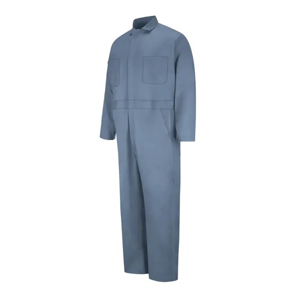 Button-Front Cotton Coverall Long Sizes... from ASI 84358 S&S Activewear