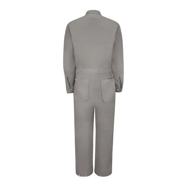 Zip-Front Cotton Coverall Additional Sizes... from ASI 84358 S&S Activewear
