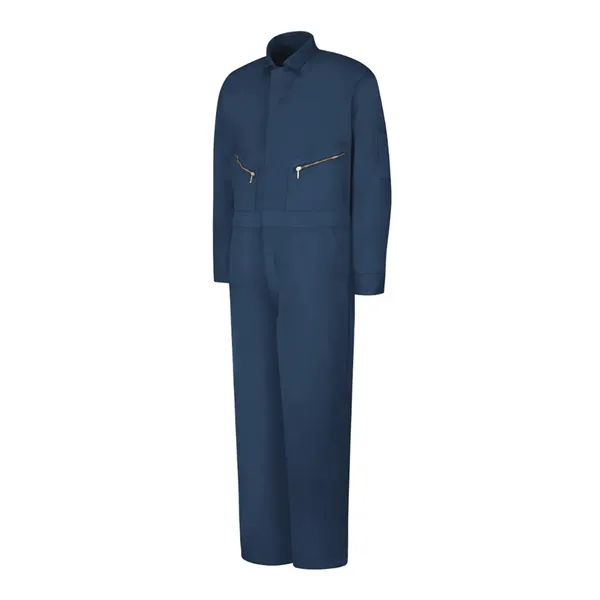 Zip-Front Cotton Coverall Additional Sizes... from ASI 84358 S&S Activewear