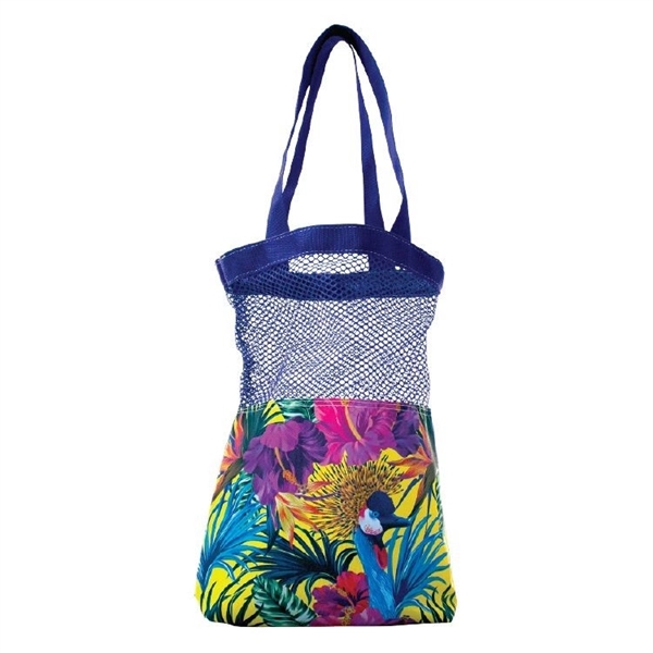 Mesh Top Tote- Full Color-Sewn in the USA - A Perfect... from ASI 67557 LimeLight Ent