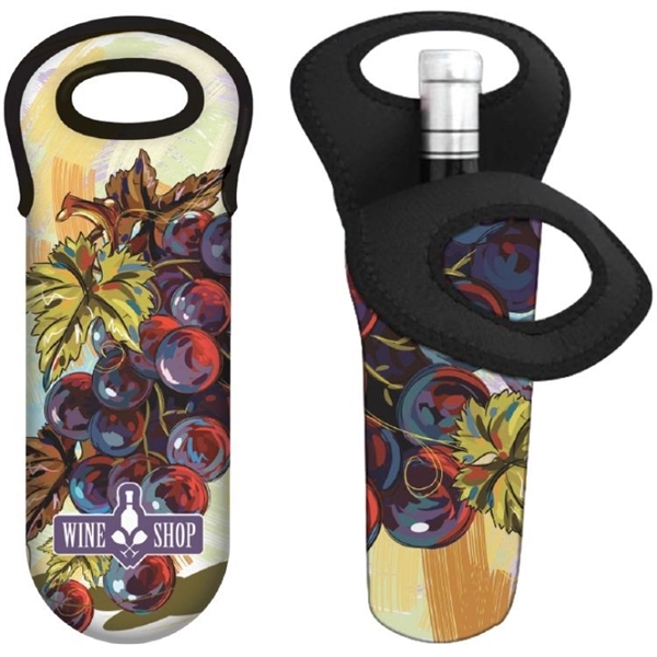 Sublimated Wine Bottle Holder - Customize with full color sublimation on... from ASI 67557 LimeLight Ent / Limelight USA