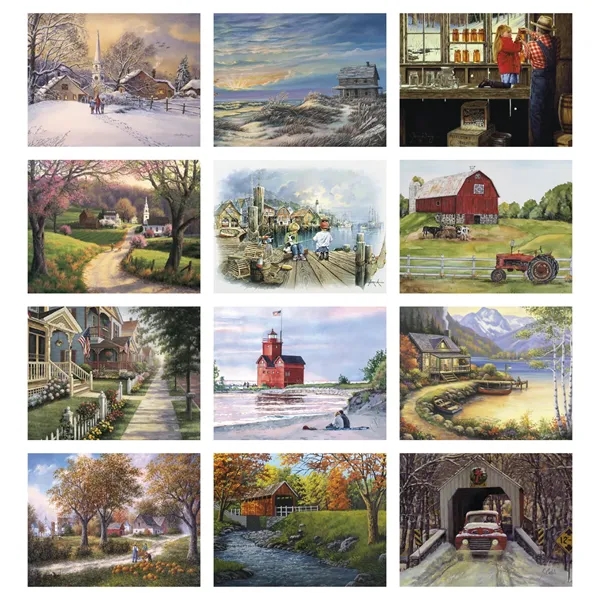 Scenic Memories - Stapled... from ASI 40480 Koozie Group / Norwood Triumph Calendar