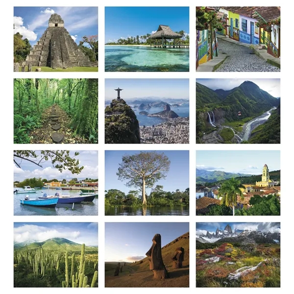 Latinoamerica en Paisajes - Stapled... from ASI 40480 Koozie Group / Norwood Triumph Calendar