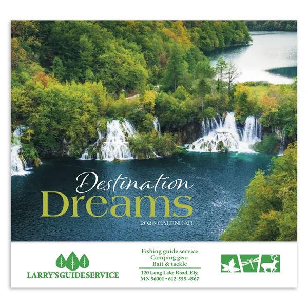 Destination Dreams® Appointment Calendar - Stapled... from ASI 40480 Koozie Group / HotLine®