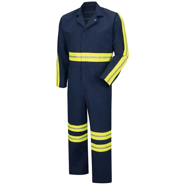 Enhanced Visibility Action Back Coverall - Long Sizes... from ASI 84358 S&S Activewear